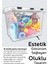 Tekno Trust 2'li Set - Bebek Çocuk Odası Düzenleyici - Kilitli Kapak Oyuncak Kutusu Organizer - 16 Lt Antrasit 4