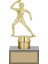 Kişiye Özel Masa Tenisi Kadın Figürlü Kupa-Okul Kupası-Ödül Kupası-Turnuva Kupası 19 cm 1