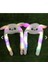 Hediyelik Kulakları Hareket Eden Işıklı 4 Modlu LED Yanan Oynayan Kulaklı Peluş Şapka 2