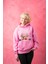 Geyik Noel Yılbaşı Tasarım Baskılı 3 Iplik Geniş Kalıp Kapüşonlu Sweatshirt 3