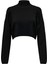 Only Onlbodrum Cropped Pullover Knt Kadın Siyah Kazak - 15333125 1