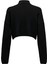 Only Onlbodrum Cropped Pullover Knt Kadın Siyah Kazak - 15333125 2