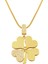 Yonca 14 Ayar Altın Kolye Büyük Boy 1