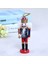 Nutcracker Fındıkkıran Yılbaşı Süsü 12CM Kurşunasker - Mavi 1