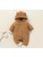 Kapşonlu Bebek Peluş Welsoft Tulum (Dış ve Iç Çift Taraflı Welsoft Peluş Yünlü) 1