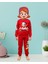 Baskılı Pamuk Kız Çocuk Yeni Yıl Pijama Takımı (Minnie Mouse) 2