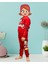 Baskılı Pamuk Kız Çocuk Yeni Yıl Pijama Takımı (Minnie Mouse) 3