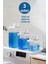 Tekno Trust 3 Lü Sızdırmaz Depolama Deterjan Saklama Kutusu-Deterjan Etiketi 1100 ml 1800 ml 2300 ml 2
