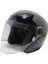 Freem F61 Yarım Kask Siyah M-L Uyumlu 1