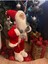 Tekno Trust Yılbaşı Kızaklı 45 cm Noel Baba Christmas Sakallı Büyük Boy Kırmızı Newyear 4