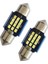 Dekoratif LED Ampul 12SMD Canbus 31MM Sofit Ampul Beyaz LAAM868 1