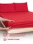 Ranforce-Pamuklu Çift Kişilik Lastikli Çarşaf Takımı 140x200-Kırmızı 2