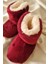 Peluş Bebek Tüylü Kaymaz Taban Patik 0-9 Ay Panduf 2