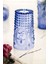 Akrilik Mavi Tekli Uzun Bardak & Su Meşrubat Bardağı 750 ml 3