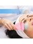 Ice Roller Gua Sha Tırtıklı Yüz Masaj Aparatı Pembe Renk 4