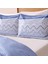 Soft Bumbac Çift Kişilik Nevresim Takımı - Mavi 2