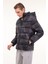 ml Warm Coat MJ24828 4pr Antrasit Erkek Kısa Kaban 1
