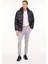 ml Warm Coat MJ24828 4pr Antrasit Erkek Kısa Kaban 3