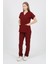 Daisy V Yaka Bordo Unisex Uniforma (Likralı) 2xs - Takım - Hayır İsim Yazılmasın 1