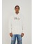 Kapüşonlu Ön Arka Saw Baskı Oversize Erkek Sweatshirt 2