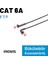 Irenıs 50 cm CAT6A U/ftp 90° Bükülebilir Kablo 3