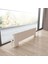 Elvino Floor Yatay Alüminyum Radyatör Modern Tasarım Beyaz 30X99,5 cm 1