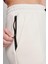 Sportswear Tech Fleece Standart Fit Mid Rise Jogger Cream Color Kadın Eşofman Altı Krem Rengi 4