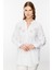 Göğüsü Nakışlı Uzun Kol Gömlek 1
