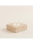 Square Mermer Mumluk 8x2,5 cm Natural 3