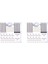 2x LED Şerit Konektör Kiti 5050 10MM 4pin Rgb LED Şerit, 2 Yollu Splitter, Rgb LED Şerit Bağlantısı Için Dıy Aksesuarları (Yurt Dışından) 1
