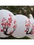12 Inç Japon/çin Kağıt Fenerler (15'li Set, Kırmızı Sakura) (Yurt Dışından) 4