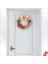 Yılbaşı Kapı Süsü, Kumaş Kapı Çelengi - 30 cm 4