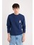 Lacivert Erkek Sweatshirt D3670AX/NV241 4