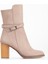 Kadın Toka Detaylı Şık Topuklu Bot - Taş 3