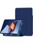 Pu Deri Üç Katlı Stand Manyetik Kapatma Tablet Kılıfı Huawei Matebook E 2022-BLUE (Yurt Dışından) 1