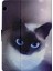 Huawei Mediapad T3 10-Cute Cat Için Desen Baskı Standlı Deri Tablet Kılıfı (Yurt Dışından) 3