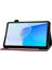 Huawei Matepad Se Için 10.4 Inç Darbeye Dayanıklı Kılıf Sığır Derisi Doku Pu Deri Tablet Kapak ile Kart Tutucu-Kırmızı (Yurt Dışından) 3