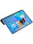 Huawei Matepad 11.5 S Kılıf Üç Katlı Stand Pu Deri + Tpu + Şeffaf Akrilik Tablet Kapağı-Siyah (Yurt Dışından) 3