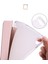 Huawei Matepad 11 (2021) Için Pu Deri Üç Katlı Stand Folyo Darbeye Dayanıklı Kılıf Otomatik Uyku/uyandırma Akıllı Tablet Kapağı Kalem Tutucu Ile-Pembe (Yurt Dışından) 5