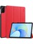 Enkay Hat Prınce Koruyucu Kapak Honor Pad X8 Pro/x9, Üç Katlı Stand Pu Deri + Pc Akıllı Tablet Kılıfı-Kırmızı (Yurt Dışından) 1
