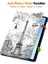 Honor Pad X8 Pro Üç Katlı Stand Akıllı Tablet Kılıfı Desen Baskı Pu Deri Kapak-Vintage Tower (Yurt Dışından) 3