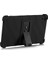 Honor Tablet X7 için Koruyucu Tablet Kapak Kaymaz Silikon Tablet Kılıfı PC Kickstand-Siyah (Yurt Dışından) 9