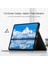 Huawei Qingyun C7 Için Geyik Desenli Tablet Kılıf Pu Deri + Tpu Yumuşak Kavrama Darbeye Dayanıklı Stand Kapağı-Gri (Yurt Dışından) 3