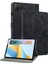 Honor Pad V8 Pro Tablet Kılıfı Için Pu Deri Kaplan Desenli Standı Folyo Koruyucu Kapak, Kart Sahibiyle-Siyah (Yurt Dışından) 1