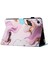 Honor Pad 6/pad X6/huawei Enjoy Tablet 2/matepad T 10/t 10S Kılıf Pu Deri Desen Tablet Kapağı-Altın + Pembe Mermer (Yurt Dışından) 2