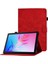 Huawei Enjoy Tablet 2/matepad T 10 9,7 Inç/t 10S 10,1 Inç/honor Pad 6 10,1 Inç/pad X6 9,7 Inç Tablet Kılıfı Desen Baskılı Pu Deri Kart Yuvaları Stand Kapağı-Kırmızı (Yurt Dışından) 1