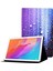 Huawei Matepad T 10 9.7 Inç/t 10S 10.1 Inç/tadını Çıkarın Tablet 2 10.1 Inç/honor Pad X6 9.7 Inç/6 10.1 Inç Desen Baskı Deri Kılıf Kart Yuvaları Tablet Kabuğu (Yurt Dışından) 1