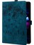 Honor Pad X8A Kılıf Çevirme Standı Deri Tablet Kapak Kiraz Çiçeği Kedi Baskılı-Mavi (Yurt Dışından) 4