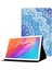 Huawei Matepad T 10 9.7 Inç/t 10S 10.1 Inç/tadını Çıkarın Tablet 2 10.1 Inç/honor Pad X6 9.7 Inç/6 10.1 Inç Desen Baskı Deri Kılıf Kart Yuvaları Tablet Kabuğu (Yurt Dışından) 1