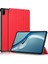 Huawei Matepad Pro 12.6(2021)-KIRMIZI Için Premium Pu Deri Üç Katlı Çevirme Tasarımı Otomatik Uyandırma/uyku Özellikli Hafif Akıllı Stand Kapağı (Yurt Dışından) 1